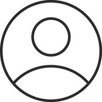Generic User Profile Picture in HD vector