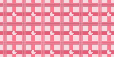 Seamless repeating pattern with hearts vector