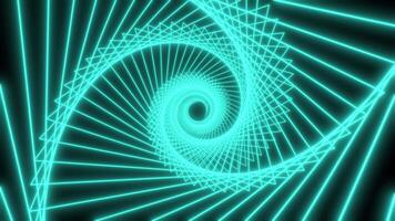 infinite triangle rotating animation. Loopable 3D animation for background video