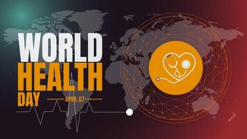 Global Wellness Matters, World Health Day vector