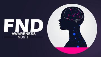 ND Awareness Month, Shedding Light on Functional Neurological Disorder vector