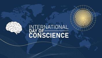 Listen to Your Conscience, A Day of Reflection and Action vector
