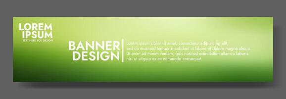 green template with blurred background.Perfect for nature, freshness, and vibrant themes. vector