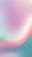 Vertical abstract background with flowing iridescent pink and blue texture. vector