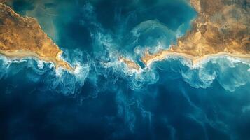 Satellite technology captures detailed telemetry data of coastal regions, facilitating effective surveillance and analysis of land and water interactions. This data supports monitoring efforts. photo