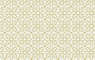 elegant gold Arabic pattern background. islamic pattern background vector