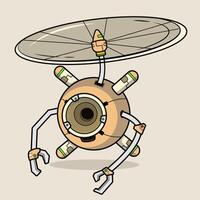 etailed robot for tech-themed designs, chatbot concepts, and playful AI-related projects Electronic equipment and humanoid animation vector