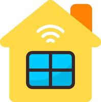 Smart Home Flat Element Style vector