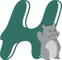 H Alphabet Vecteezy Element Design vector