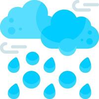 Sleet Flat Element Style vector