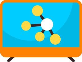 IoT Hub Flat Element Style vector