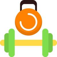 Fitness Equipment Flat Element Style vector