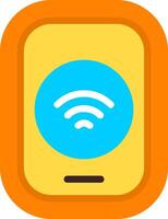 Smart Light Switch Flat Element Style vector