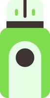 USB Flash Drive Flat Element Style vector