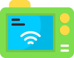 Smart Health Monitor Flat Element Style vector