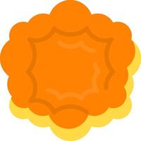 Explosion Flat Element Style vector