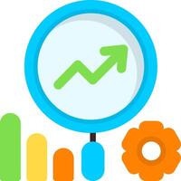 SEO Trends Flat Element Style vector