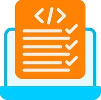 Code Correction Flat Element Style vector