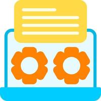 Collaboration Flat Element Style vector