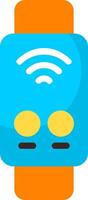 Wearable Device Flat Element Style vector