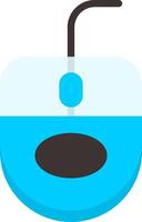 Mouse Flat Element Style vector