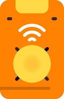 Smart Speaker Flat Element Style vector