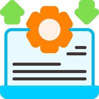 Agile Flat Element Style vector