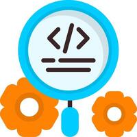 Technical SEO Flat Element Style vector