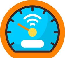 Smart Meter Flat Element Style vector