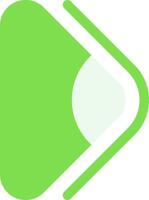 Arrow Flat Right Flat Element Design vector