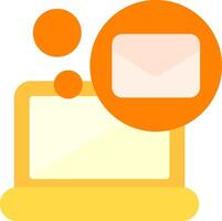 Mail Flat Element Style vector
