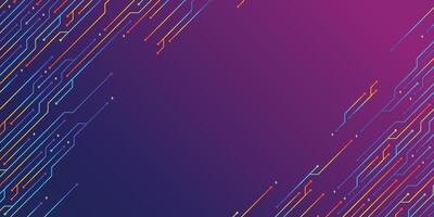 DIAGONAL CHROMATIC CIRCUIT OF TECHNOLOGY BACKGROUND vector
