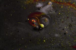 Abstract colored macro background. The world with beautiful colors. photo