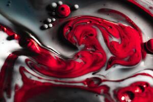 Macro of colored space. Beautiful texture abstraction photo