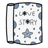 Isolate element reading and book, open book sticker, icon, sign and more. png