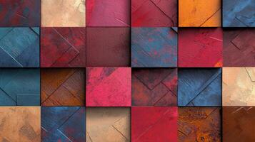 Colorful abstract background with different colors photo