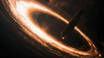 The black hole in the movie interstellar photo