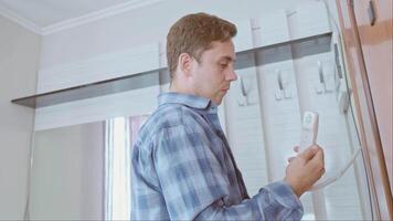 The low voltage engineer configures the surveillance and intercom system, ensuring convenience and security for your home. video