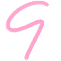 giz Rosa número 9 png
