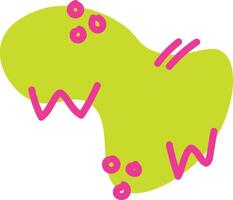 Vibrant Abstract Blob vector