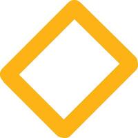 Abstract Diamond Frame vector