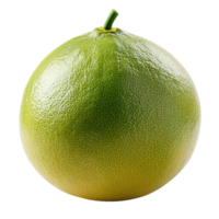 Fresh Ripe Pomelo with Smooth and Textured Skin Isolated on Transparent Background png