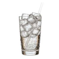 Club Soda isolate on, transparent background png
