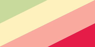 Color Spectrum. An abstract design composed of layered diagonal stripes, transitioning through a range of soft, inviting colors. This pattern offers a sense of modern design. vector