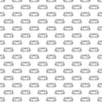 pattern of burger boxes, minimalist line art design, ideal for food packaging vector