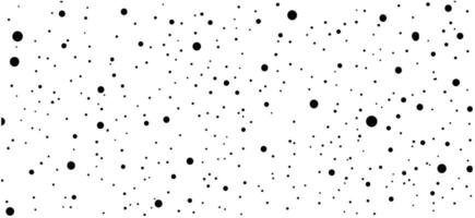 Dotted grid continuous pattern for bullet journaling. Black dot texture. Black grid dots for notebook paper. illustration on a white background vector