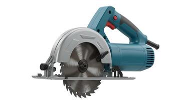 Circular Saw Tool Close-up for Cutting Wood and Do-it-yourself Projects photo