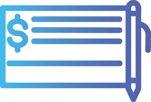 paycheck in flat design style vector