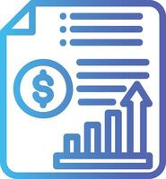 profits in flat design style vector