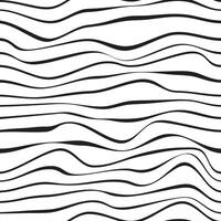 Psychedelic waves print background. 1970s trippy seamless pattern. Marble acrylic pattern, wood texture vector
